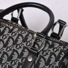 画像をギャラリービューアに読み込む, Christian Dior クリスチャンディオール トロッター柄 Mini Boston Bag ミニボストンバッグ BO G 0053 美品 中古 4a000821