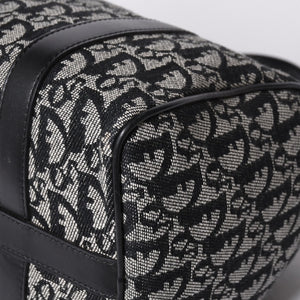 Christian Dior Trotter Pattern Mini Boston Bag BO G 0053 Good Condition Used 4a000821