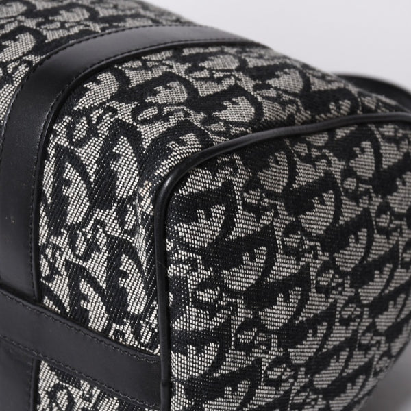 Christian Dior Trotter Pattern Mini Boston Bag BO G 0053 Good Condition Used 4a000821