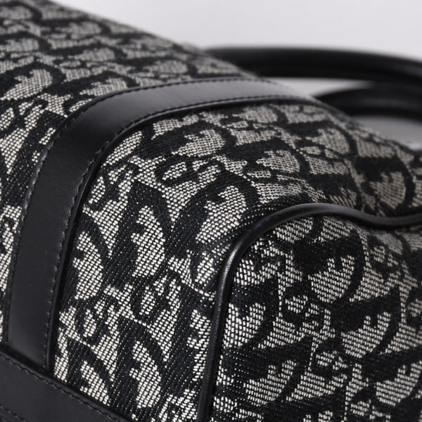 Christian Dior Trotter Pattern Mini Boston Bag BO G 0053 Good Condition Used 4a000821