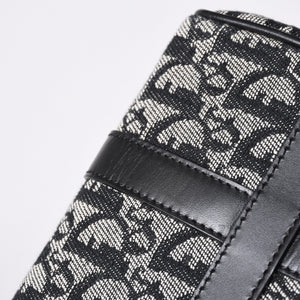 Christian Dior Trotter Pattern Mini Boston Bag BO G 0053 Good Condition Used 4a000821
