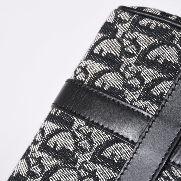 Christian Dior Trotter Pattern Mini Boston Bag BO G 0053 Good Condition Used 4a000821