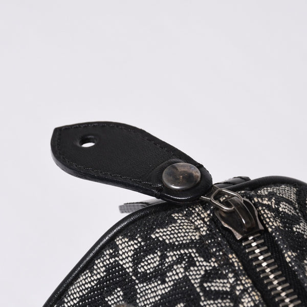 Christian Dior Trotter Pattern Mini Boston Bag BO G 0053 Good Condition Used 4a000821