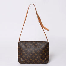 画像をギャラリービューアに読み込む, 極美品 LOUIS VUITTON ルイヴィトン ミュゼットタンゴ ショルダーバック M51257 モノグラム ブラウン 中古 4a000825