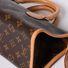 画像をギャラリービューアに読み込む, 極美品 LOUIS VUITTON ルイヴィトン モノグラム ポパンクール ハンドバッグ M40009 ロゴ モノグラムキャンバス ブラウン 中古 4a000258
