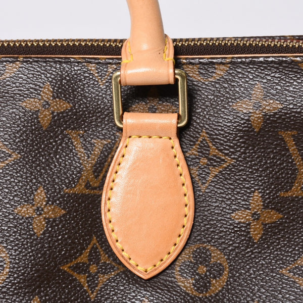 極美品 LOUIS VUITTON ルイヴィトン モノグラム ポパンクール ハンドバッグ M40009 ロゴ モノグラムキャンバス ブラウン 中古 4a000258