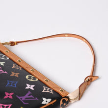 Load image into Gallery viewer, 極美品 LOUIS VUITTON ルイヴィトン ポシェットアクセソワール アクセサリーポーチ M92648 モノグラム マルチカラー ブラック 中古 4a000826