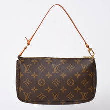 画像をギャラリービューアに読み込む, 極美品 LOUIS VUITTON ルイヴィトン ポシェット アクセソワール アクセサリーポーチ M51980 モノグラム ブラウン レザー PVC 中古 4b011279