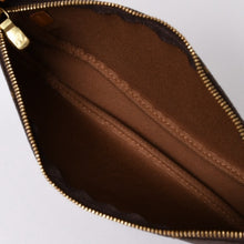 画像をギャラリービューアに読み込む, 極美品 LOUIS VUITTON ルイヴィトン ポシェット アクセソワール アクセサリーポーチ M51980 モノグラム ブラウン レザー PVC 中古 4b011279