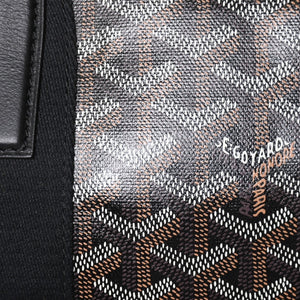 New and unused GOYARD Barrel 40 Sports Bag Boston Bag BARREL040TY01CL01P PVC Leather Black Used 4a002432