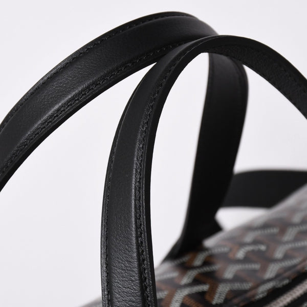 New and unused GOYARD Barrel 40 Sports Bag Boston Bag BARREL040TY01CL01P PVC Leather Black Used 4a002432