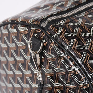 New and unused GOYARD Barrel 40 Sports Bag Boston Bag BARREL040TY01CL01P PVC Leather Black Used 4a002432