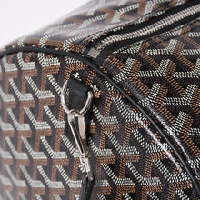 Load image into Gallery viewer, 新品未使用 GOYARD ゴヤール バレル40 スポーツバッグ ボストンバッグ BARREL040TY01CL01P PVC レザー ブラック 中古 4a002432