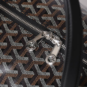 New and unused GOYARD Barrel 40 Sports Bag Boston Bag BARREL040TY01CL01P PVC Leather Black Used 4a002432
