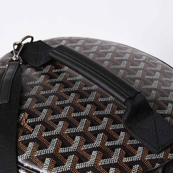 New and unused GOYARD Barrel 40 Sports Bag Boston Bag BARREL040TY01CL01P PVC Leather Black Used 4a002432