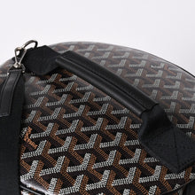 Load image into Gallery viewer, 新品未使用 GOYARD ゴヤール バレル40 スポーツバッグ ボストンバッグ BARREL040TY01CL01P PVC レザー ブラック 中古 4a002432