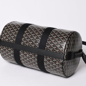 New and unused GOYARD Barrel 40 Sports Bag Boston Bag BARREL040TY01CL01P PVC Leather Black Used 4a002432