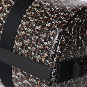New and unused GOYARD Barrel 40 Sports Bag Boston Bag BARREL040TY01CL01P PVC Leather Black Used 4a002432