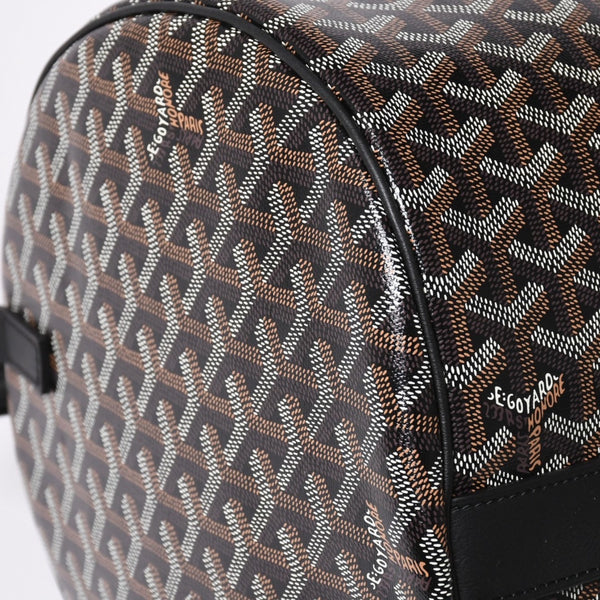 New and unused GOYARD Barrel 40 Sports Bag Boston Bag BARREL040TY01CL01P PVC Leather Black Used 4a002432