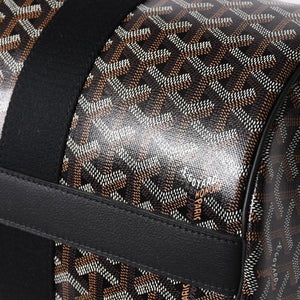 New and unused GOYARD Barrel 40 Sports Bag Boston Bag BARREL040TY01CL01P PVC Leather Black Used 4a002432