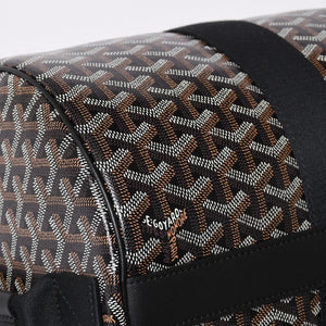New and unused GOYARD Barrel 40 Sports Bag Boston Bag BARREL040TY01CL01P PVC Leather Black Used 4a002432