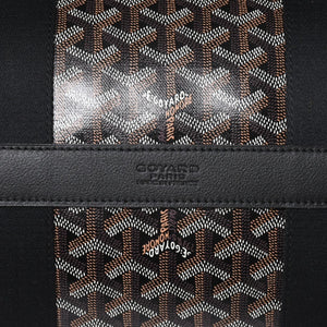 New and unused GOYARD Barrel 40 Sports Bag Boston Bag BARREL040TY01CL01P PVC Leather Black Used 4a002432
