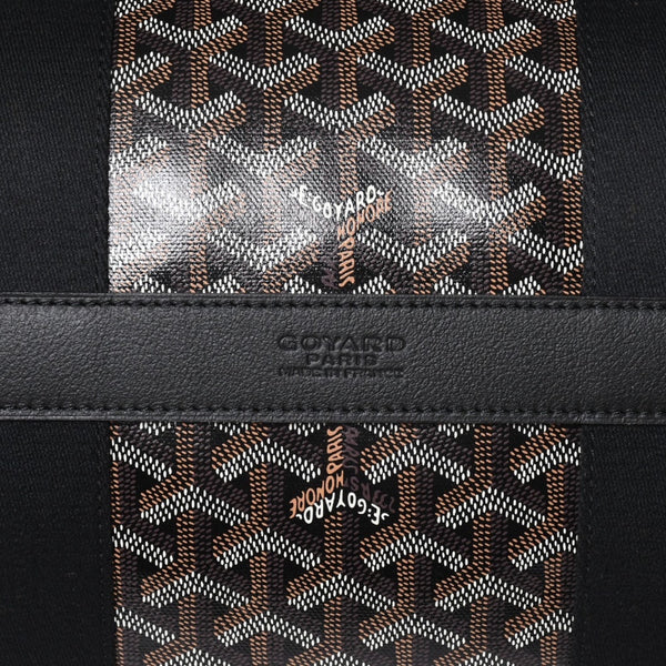 New and unused GOYARD Barrel 40 Sports Bag Boston Bag BARREL040TY01CL01P PVC Leather Black Used 4a002432