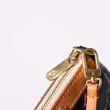 Load image into Gallery viewer, 極美品 LOUIS VUITTON ルイヴィトン ポシェットアクセソワール アクセサリーポーチ M92648 モノグラム マルチカラー ブラック 中古 4a000826