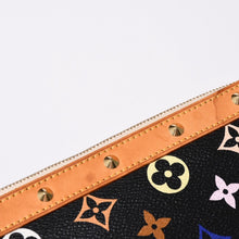 Load image into Gallery viewer, 極美品 LOUIS VUITTON ルイヴィトン ポシェットアクセソワール アクセサリーポーチ M92648 モノグラム マルチカラー ブラック 中古 4a000826