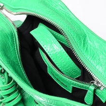 画像をギャラリービューアに読み込む, 極美品 BALENCIAGA バレンシアガ NEO CAGOLE ネオカゴール XS 2WAY ハンドバッグ 700940 レザー グリーン 中古 4a000853