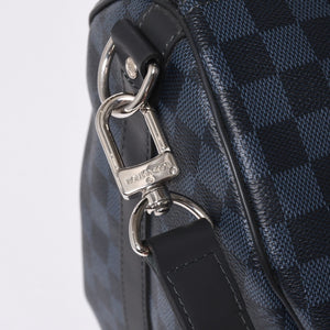 Like new LOUIS VUITTON Keepall Bandouliere 45 Boston bag 2WAY Damier Ecobalt N41349 Used 4a000668