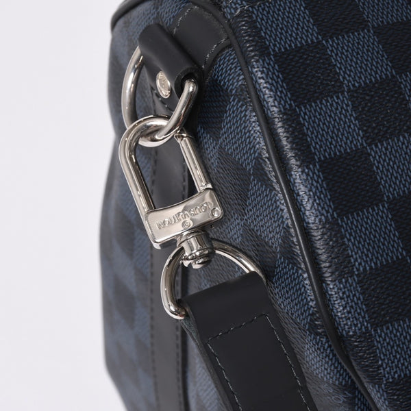 Like new LOUIS VUITTON Keepall Bandouliere 45 Boston bag 2WAY Damier Ecobalt N41349 Used 4a000668