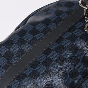 Like new LOUIS VUITTON Keepall Bandouliere 45 Boston bag 2WAY Damier Ecobalt N41349 Used 4a000668