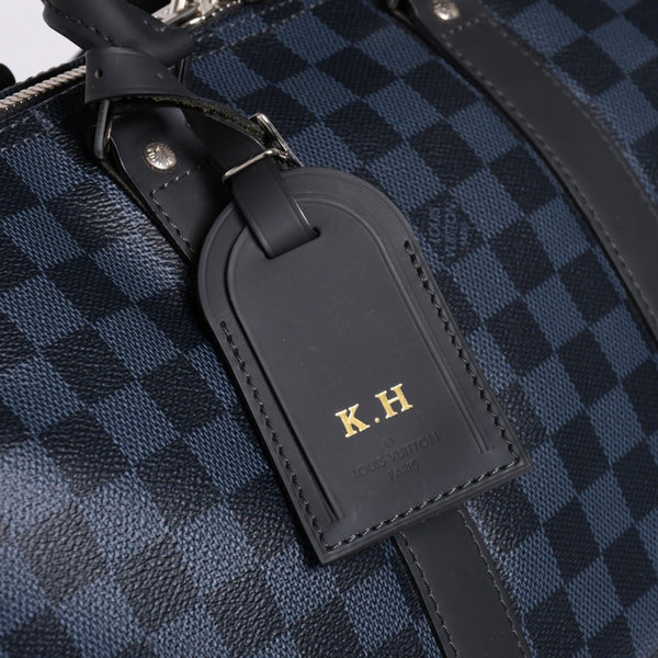Like new LOUIS VUITTON Keepall Bandouliere 45 Boston bag 2WAY Damier Ecobalt N41349 Used 4a000668