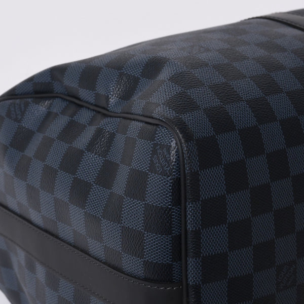 Like new LOUIS VUITTON Keepall Bandouliere 45 Boston bag 2WAY Damier Ecobalt N41349 Used 4a000668