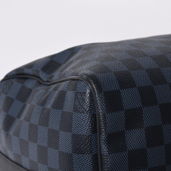 Like new LOUIS VUITTON Keepall Bandouliere 45 Boston bag 2WAY Damier Ecobalt N41349 Used 4a000668