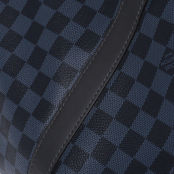Like new LOUIS VUITTON Keepall Bandouliere 45 Boston bag 2WAY Damier Ecobalt N41349 Used 4a000668