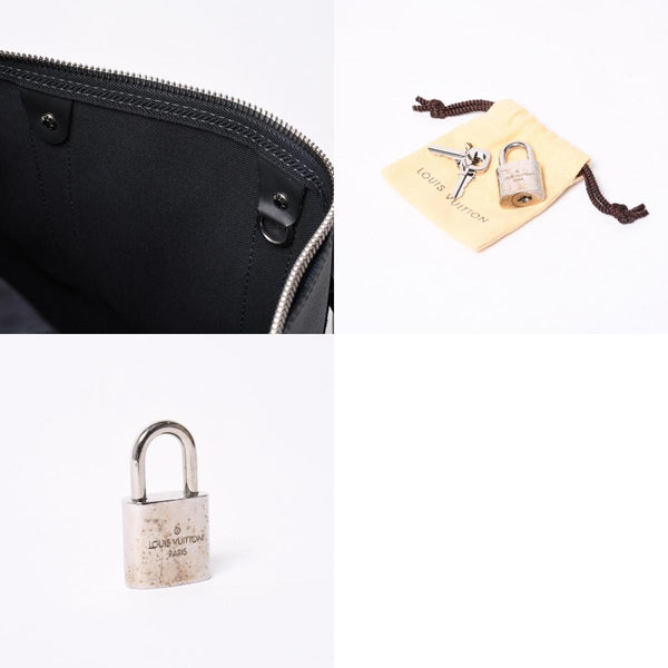 Like new LOUIS VUITTON Keepall Bandouliere 45 Boston bag 2WAY Damier Ecobalt N41349 Used 4a000668