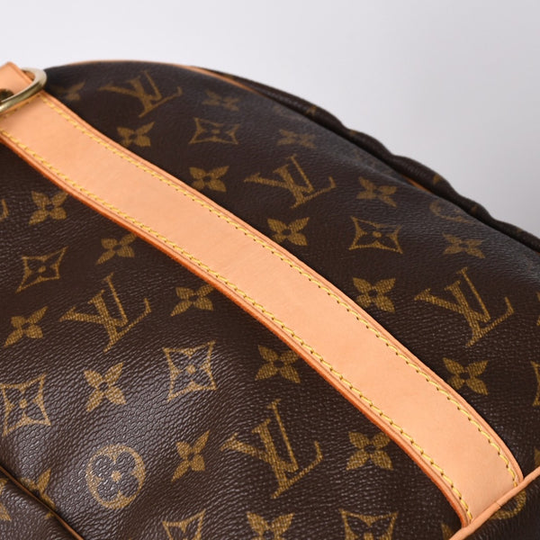 新品同様 LOUIS VUITTON ルイヴィトン キーポル バンドリエール45 ボストンバッグ M41418 モノグラム ブラウン ゴールド金具 中古 4a000667
