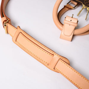 新品同様 LOUIS VUITTON ルイヴィトン キーポル バンドリエール45 ボストンバッグ M41418 モノグラム ブラウン ゴールド金具 中古 4a000667