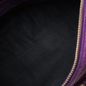 Very Good Condition BALENCIAGA Classic Mini Twiggy 2WAY Handbag Shoulder Bag Purple 331684 Used 4a000380