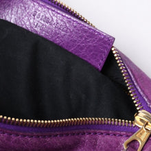 画像をギャラリービューアに読み込む, 極美品 BALENCIAGA バレンシアガ クラシックミニツィギー 2WAY ハンドバッグ ショルダーバッグ パープル 331684 中古 4a000380