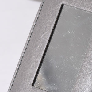 極美品 BALENCIAGA Giant City バレンシアガ ジャイアント シティ 2WAYバッグ 281770 レザー グレー ゴールド金具 中古 4a000614