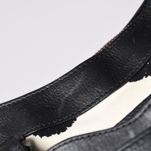 画像をギャラリービューアに読み込む, BALENCIAGA バレンシアガ CITY BAG シティバッグ Shoulder Bag ショルダーバッグ キャンバスレザー ブラック ホワイト 103208・9382 美品 中古 4a000878