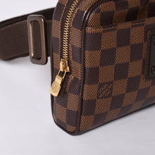 画像をギャラリービューアに読み込む, LOUIS VUITTON ルイヴィトン ダミエ バムバッグブルックリン N41101 CA2190 ブラウン 美品 中古 4a000936