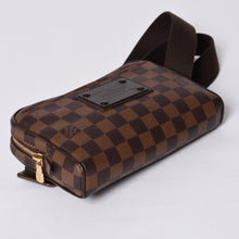 画像をギャラリービューアに読み込む, LOUIS VUITTON ルイヴィトン ダミエ バムバッグブルックリン N41101 CA2190 ブラウン 美品 中古 4a000936