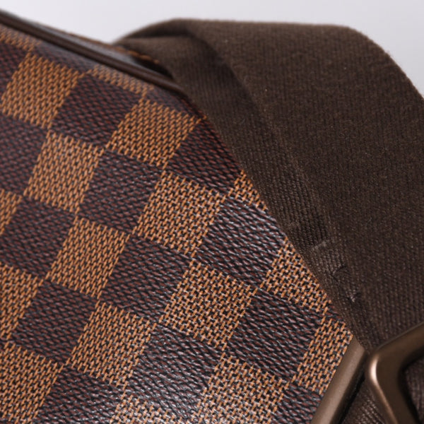 LOUIS VUITTON Damier Bum Bag Brooklyn N41101 CA2190 Brown Good Condition Used 4a000936