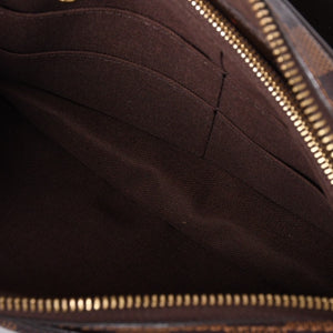 LOUIS VUITTON Damier Bum Bag Brooklyn N41101 CA2190 Brown Good Condition Used 4a000936