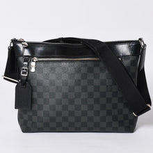 画像をギャラリービューアに読み込む, LOUIS VUITTON ルイヴィトン ミックPM N40003 CA2157 ダミエグラフィットキャンバス ブラック 美品 中古 4a000242