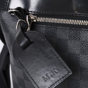 LOUIS VUITTON Mick PM N40003 CA2157 Damier Graphite Canvas Black Good Condition Used 4a000242